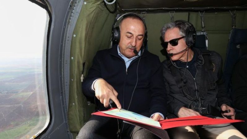 Bakan Çavuşoğlu ABD’li mevkidaşı Blinken ile görüştü