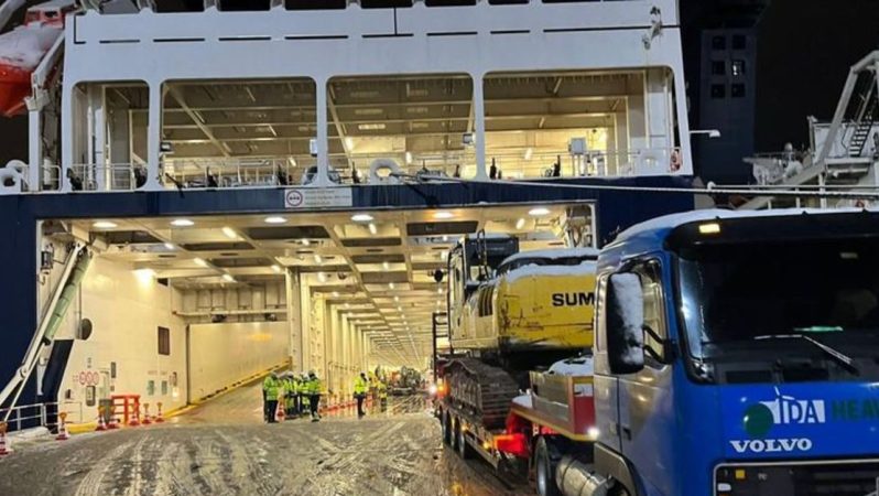 DFDS yardım gemisi İskenderun’da
