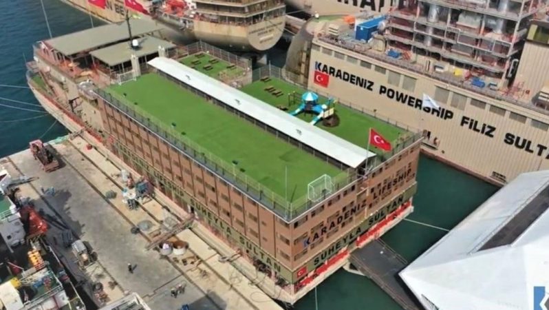 İki yüzer kent İskenderun’a hakikat yola çıktı
