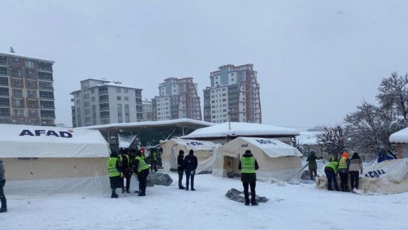 Sarsıntı bölgesinde yağışlar büyük oranda azaldı
