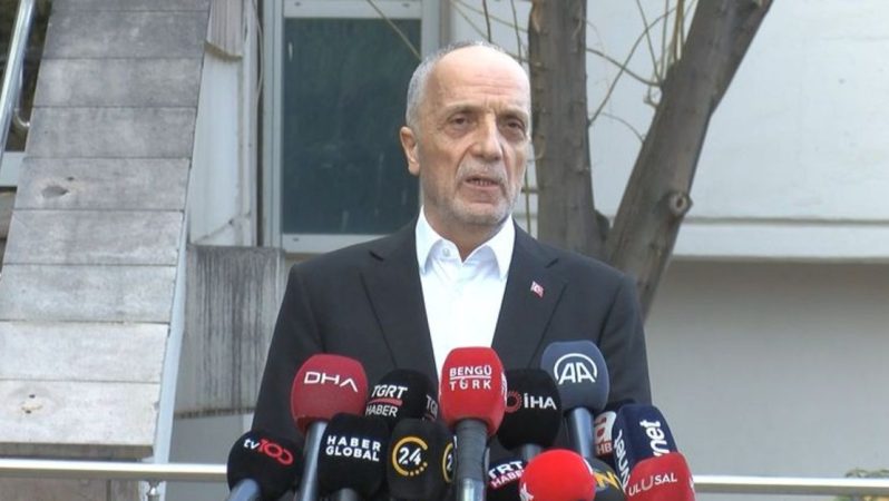 Türk-İş Lideri Atalay takım talebini yineledi