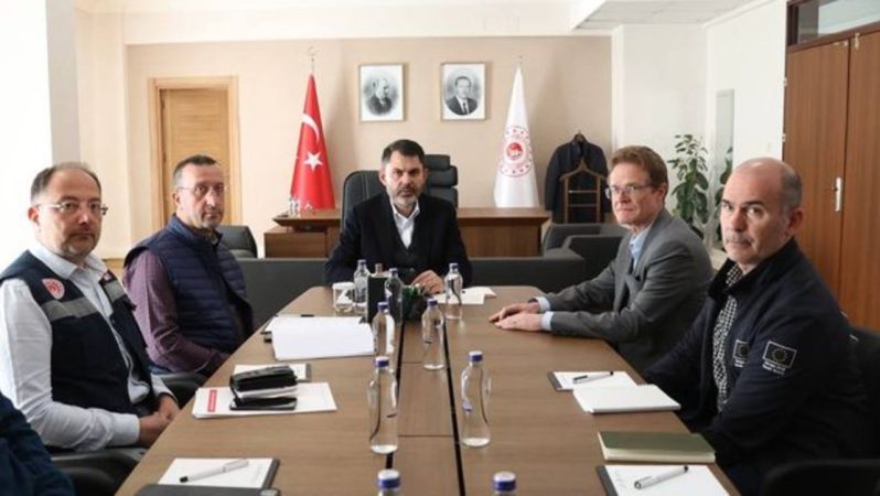 Bakan Kurum, Dünya Bankası ve AB heyetleri ile görüştü