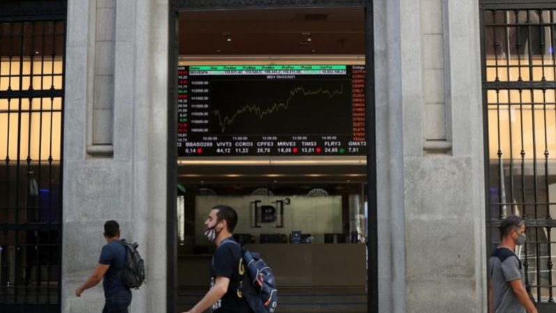 Brezilya piyasaları kapanışta düştü; Bovespa 0,97% bedel kaybetti